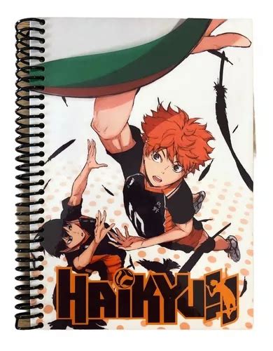 Cuaderno Rayado A5 Tapa Dura Con Stickers Haikyuu Gastovic MercadoLibre