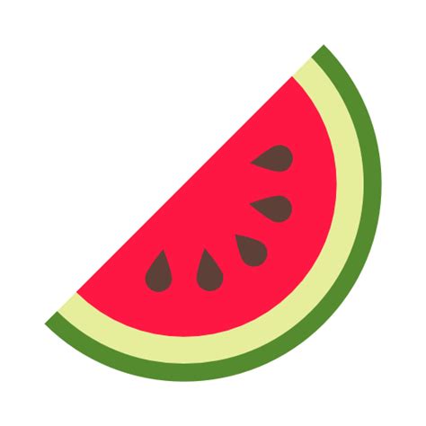 Watermelon Food Icon Free Of 100 Colored Food And Drink Icons