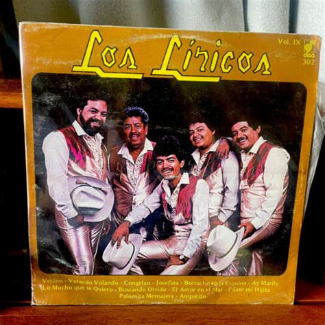 Los Liricos De Teran Lp Lo Mucho Que Te Quiero Vinyl Record 33 Rpm