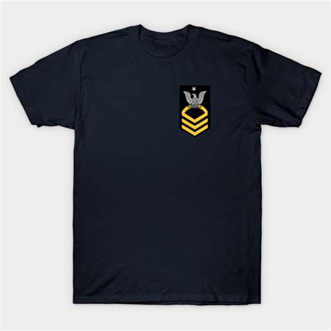 Senior Chief Petty Officer Gold Chevron - Senior Chief Petty Officer - T-Shirt | TeePublic