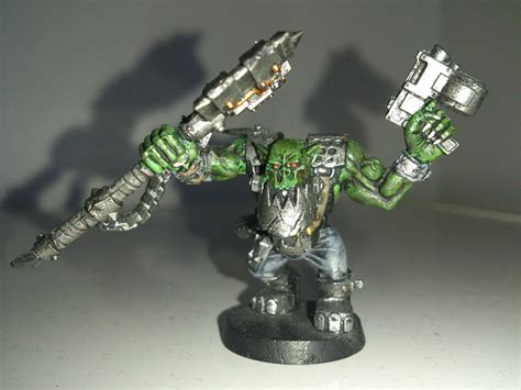 Ork Nob Warhammer 40k By Metal Atez On Deviantart