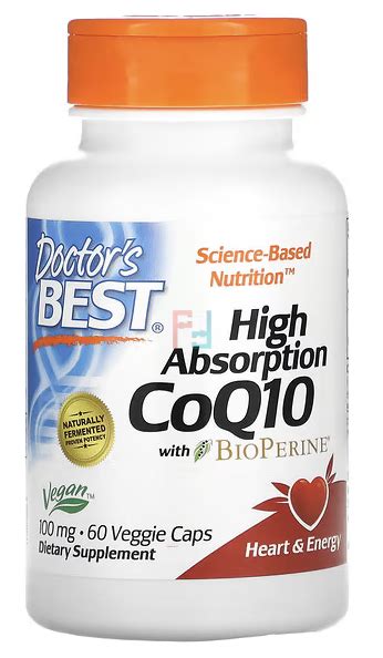 High Absorption Coq With Bioperine Doctor S Best Mg Veggie Caps