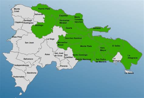 Coe Amplía A 16 Las Provincias En Alerta Verde Por Efectos De Vaguada