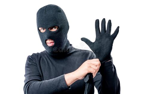 Robber Stock Photo Image Of Cold Eyes Criminal Motion 34971814