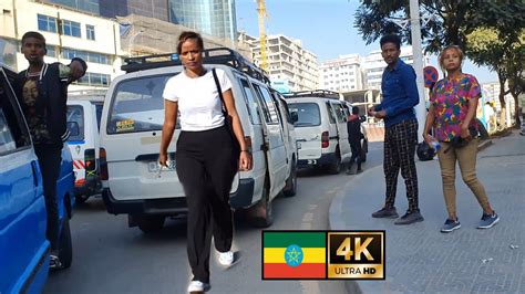 Beautiful Girls On Street Of Addis Ababa Ethiopia S E Addis