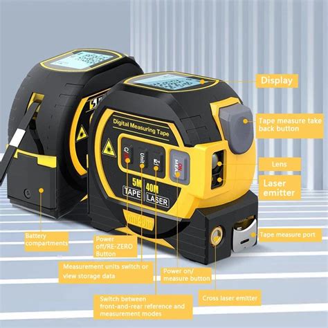 Laser Rangefinder M Fita Medida R Gua M Laser Variando Dist Ncia