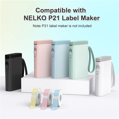 Snapklik Nelko Genuine P21 Plant 1 0 Label Maker Tape Adapted