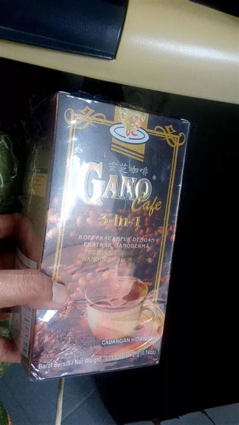 10 Boxes Gano Excel Cafe 3 In 1 Original Coffee Ganoderma 200 Sachet