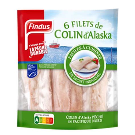 Filet De Colin D Alaska Findus X 6 600 G La Belle Vie Courses