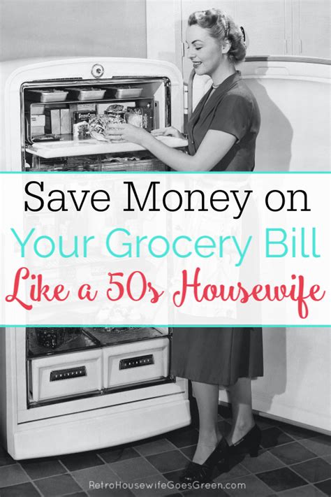 How To Save Money On Groceries Like A 1950s Housewife Save Money On