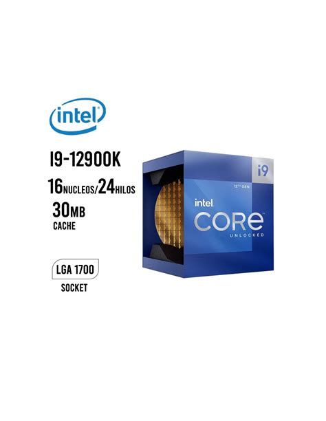 Procesador Intel Core I9 12900K LGA 1700 5 20 GHz Andy Corporación