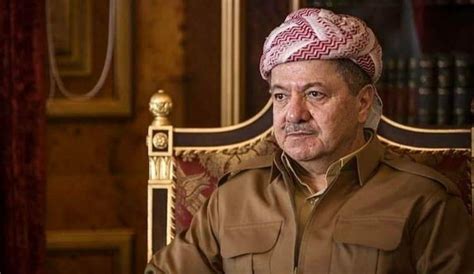 Kurdish Leader Masoud Barzani Commemorates Rd Anniversary Of