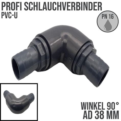 Schlauch T Lle Verbinder Klebe Stutzen Winkel Pvc Pp Abs