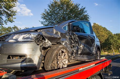 Schwerer Unfall auf B 27 zwischen Rothemann und Fulda Süd Osthessen News