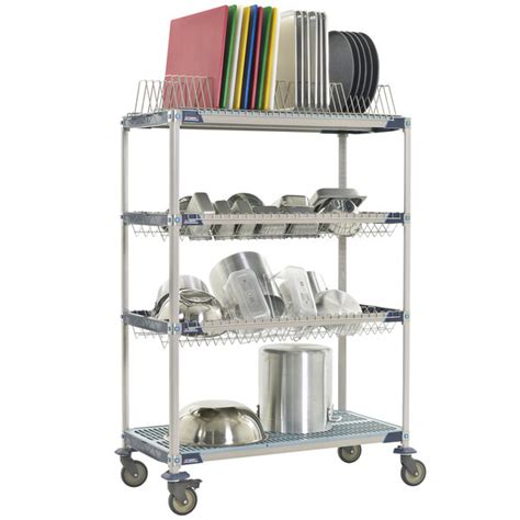 Metro Pr48vx3 Metromax I Mobile 26 X 50 Drying Rack Shelf Kit With 63 Posts And Casters