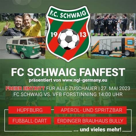 Fanfest In Der Ngl Arena Fc Sportfreunde Schwaig E V