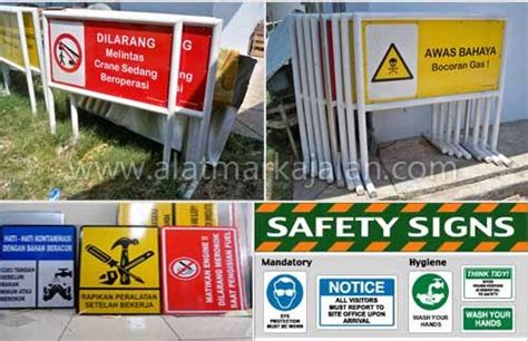 Jual Rambu Plang K Keselamatan Kerja Cm X Cm Acp Mm Sticker Images