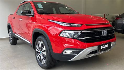 Nova Fiat Toro Vers O Volcano Top De Linha Turbo Flex Vale A