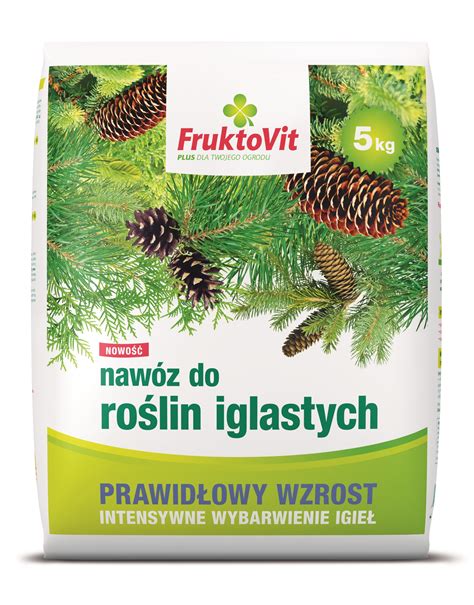 NAWÓZ FRUKTOVIT DO IGLAKÓW TUI POD TUJE IGLAKI 5KG DRZEWA KRZEWY 83350