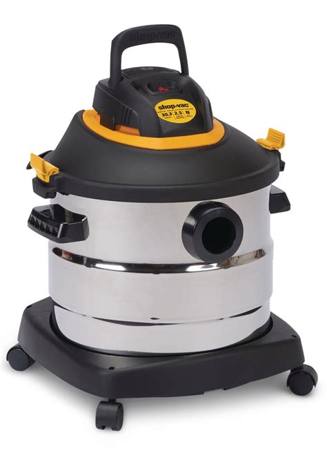 Shop Vac® 2031848 25 Peak Hp Stainless Steel Wetdry Shop Vacuum With