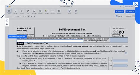 Fillable Form 1040 Schedule Se Pdfliner