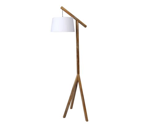 Buy Nelson Tripod Floor Lamp With Wood Base White At Off Online