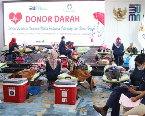 Bakti Sosial Donor Darah Dwp Kementerian Bumn Iip Bumn