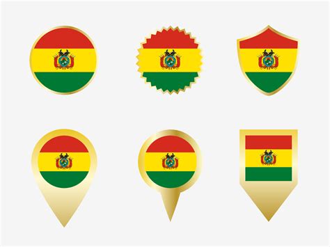 Vector flag set of Bolivia 22822589 Vector Art at Vecteezy