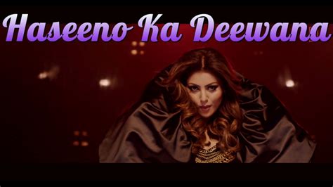 Haseeno Ka Deewana Full Video Song Kaabil Hrithik Roshan Urvashi