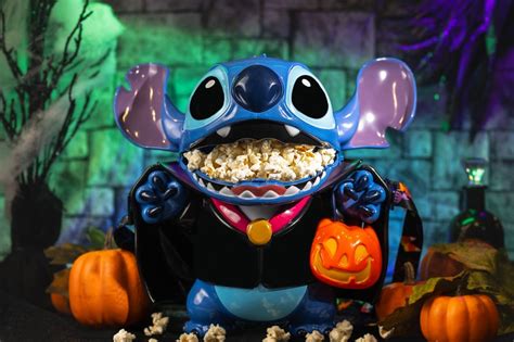 Stitch Vampire Popcorn Bucket Coming to Mickey's Not-So-Scary Halloween Party at Magic Kingdom ...