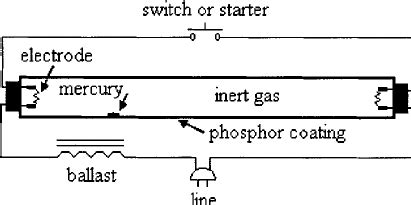 Fluorescent Light Bulb Diagram