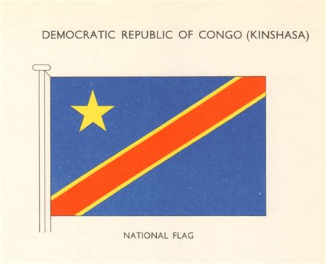 Congo Flags Democratic Republic Of Congo Kinshasa National Flag