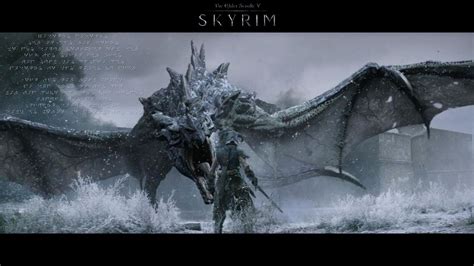 Skyrim Wallpaper Hd Alduin