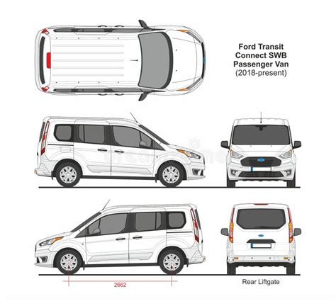 Ford Transit Tourneo Custom Van L H Foto De Archivo