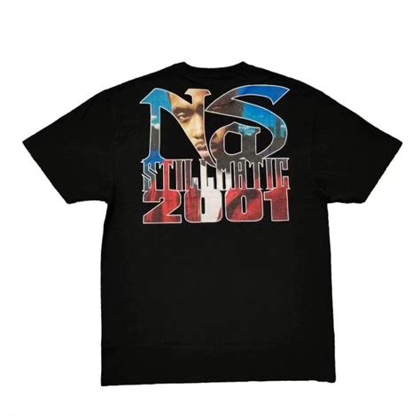 NAS STILLMATIC OFFICIAL STUDIO ALBUM MERCHANDISE Men S Fashion Tops