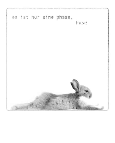 Postkarte Es Ist Nur Eine Phase Hase Happy Memories Kollektion