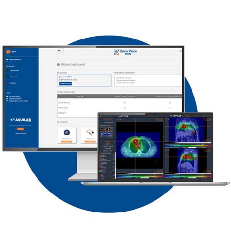 Software médico AQUILAB TDM para DICOM para radioterapia