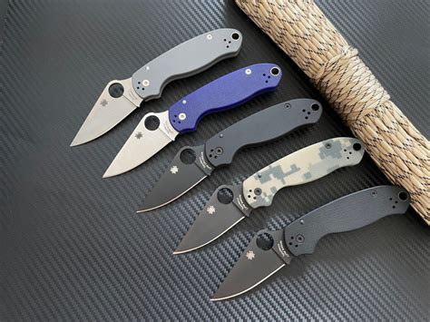 Spyderco Paramilitary 3 運動產品 行山及露營 Carousell