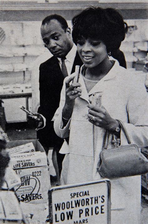 Living in a Retro World • Lola Falana Shopping at Woolworths - 1960′s