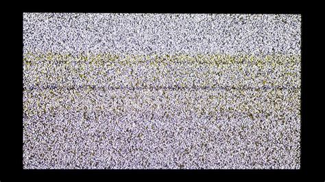 Tv Screen with White Noise and Interference on a Black Background ...