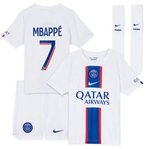 Maillot Enfant Psg Third Mbappe 2022 2023 Foot Dealer