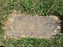 Donald B Holtzclaw Find A Grave Memorial