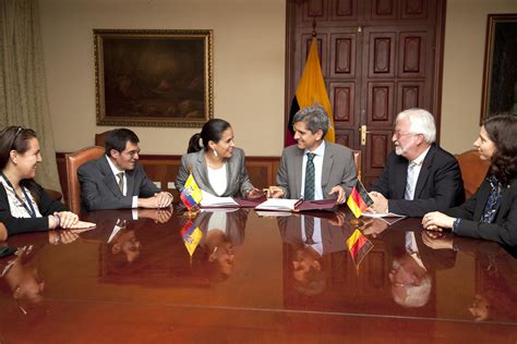 Ecuador firma Convenio de Cooperación con Alemania Flickr