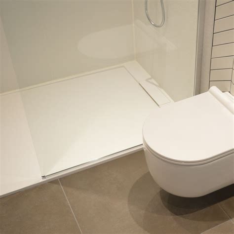 Tissino Giorgio Lux 900mm Rectangular Shower Tray In White Slate UK