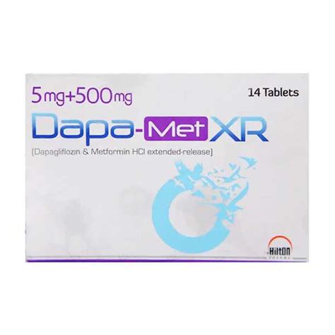 Dapa Met Xr 5mg500mg 14s Hopepharmacypk