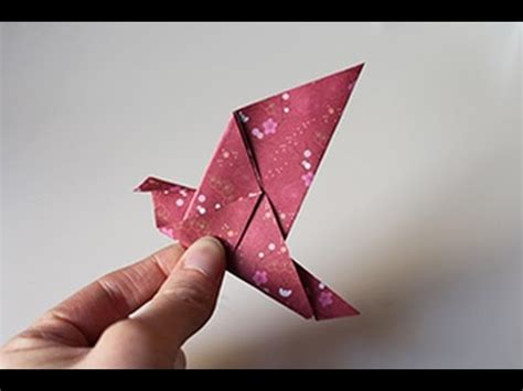 Tuto Oiseau Origami Youtube