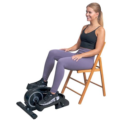 YYFITT Under Desk Elliptical Machine for Home Office, Seated Pedal ...