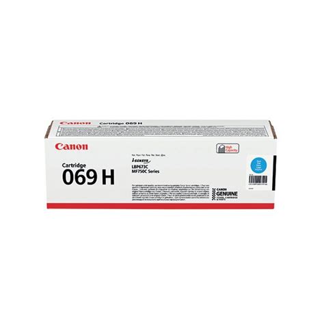 Office Supplies CANON 069H TONER CARTRIDGE HY CYAN