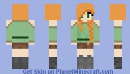 Cute Alex Minecraft Skin