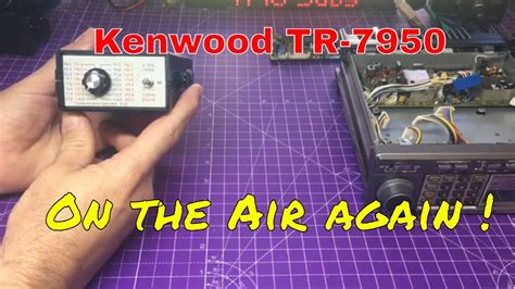 Kenwood Tr Revisited With A New Ctcss Tone Board Easy Youtube